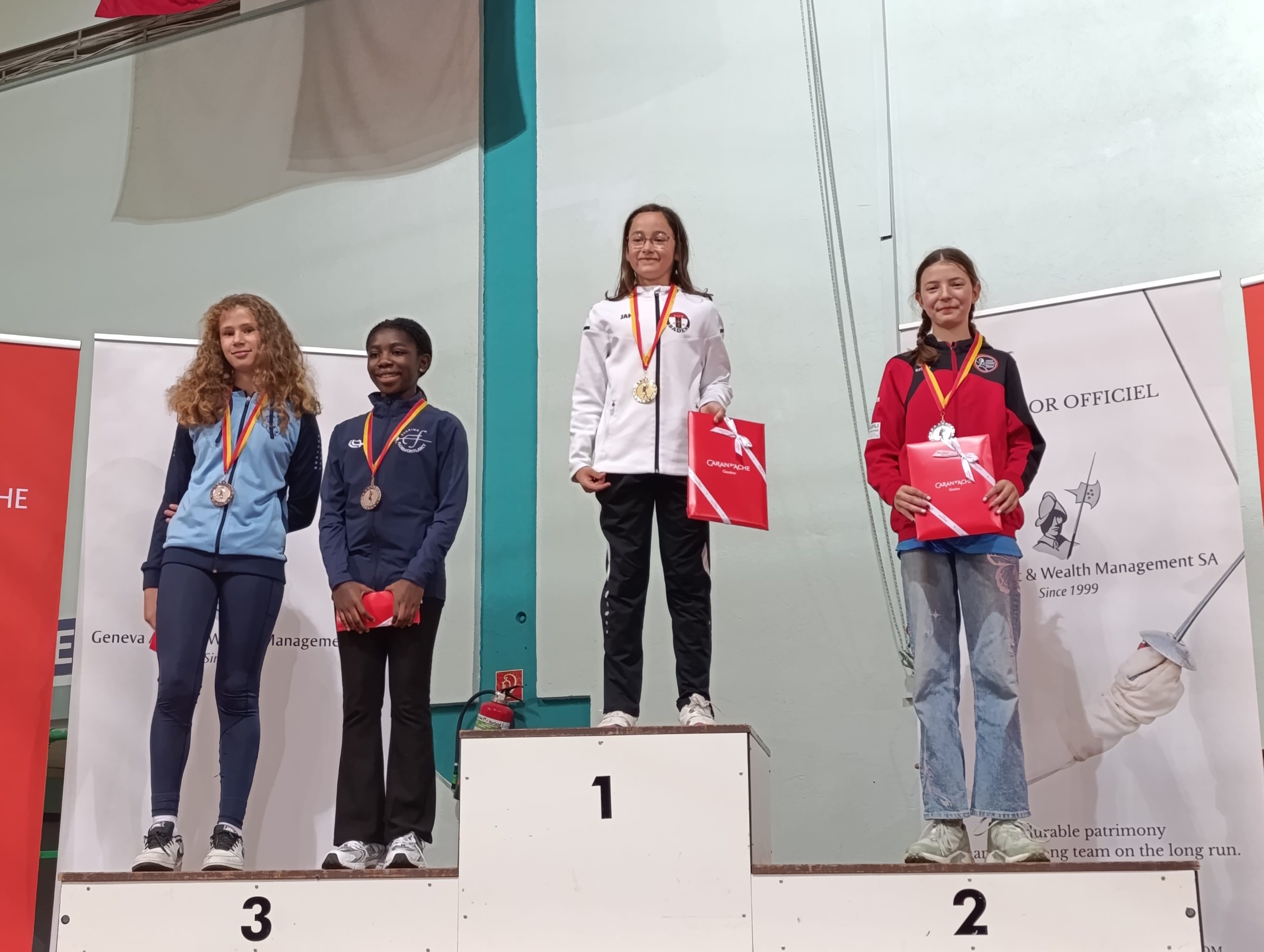 les filles à l’honneur